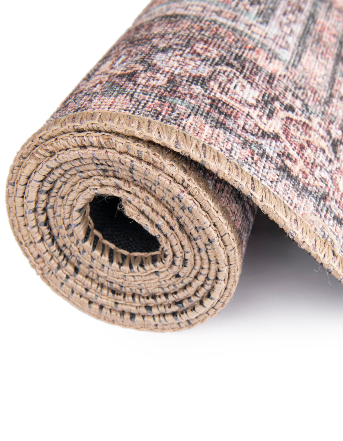 Heritage Elegance Collection Area Rug -  Hampton Rectangle Antique Red  lifestyle 12