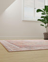 Heritage Elegance Collection Area Rug -  Uffizi Rectangle Rust Red  lifestyle 5