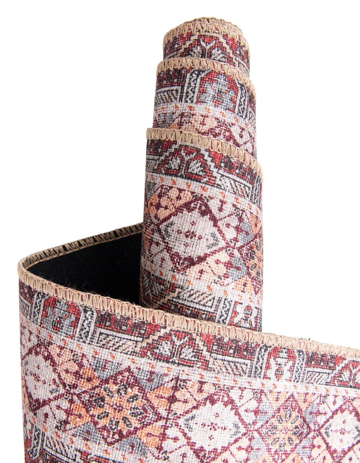 Heritage Elegance Collection Area Rug -  Uffizi Rectangle Rust Red  lifestyle 21