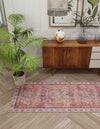 Heritage Elegance Collection Area Rug -  Uffizi Runner Rust Red  lifestyle 50