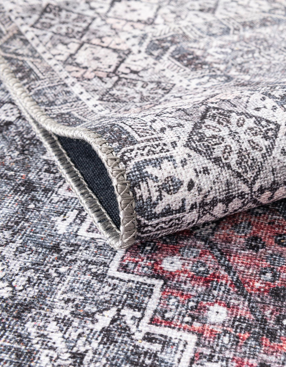 Heritage Elegance Collection Area Rug -  Uffizi Rectangle Gray  lifestyle 12