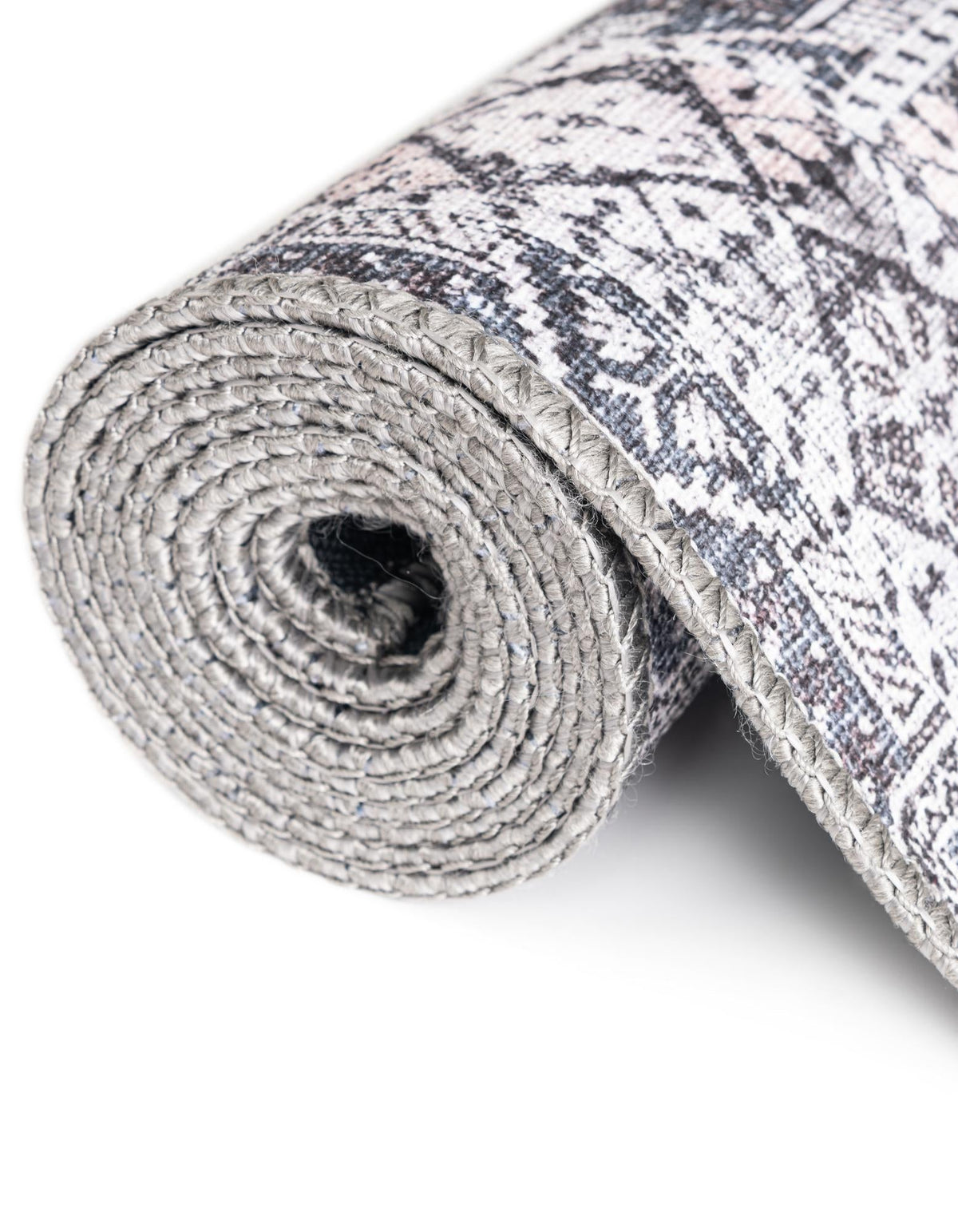 Heritage Elegance Collection Area Rug -  Uffizi Rectangle Gray  lifestyle 24