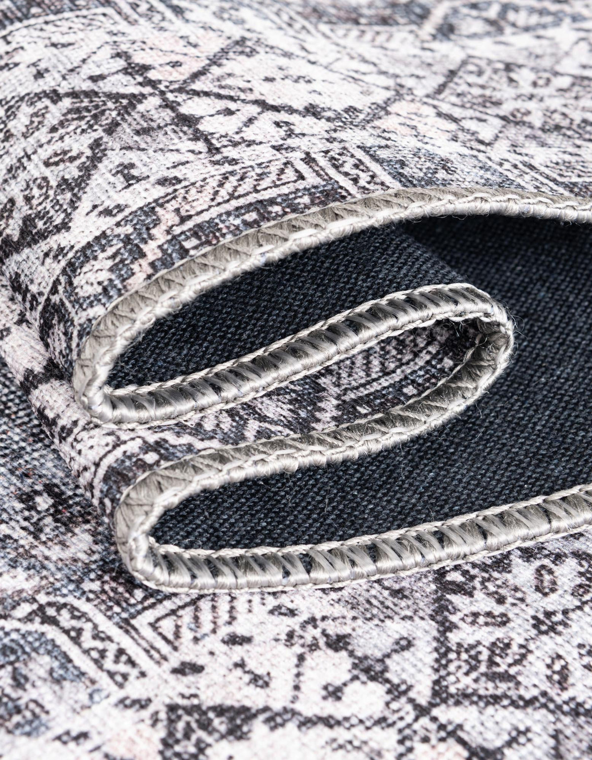 Heritage Elegance Collection Area Rug -  Uffizi Rectangle Gray  lifestyle 26