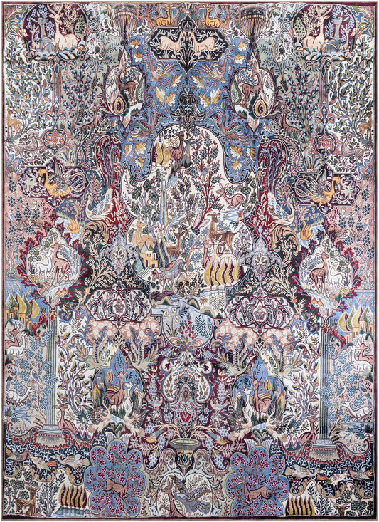 Heritage Elegance Collection Area Rug -  Louvre Rectangle Multi Main