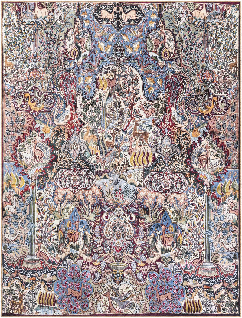 Heritage Elegance Collection Area Rug -  Louvre Rectangle Multi  lifestyle 2