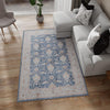 Heritage Elegance Collection Area Rug -  Forbidden Rectangle Navy Blue  lifestyle 53