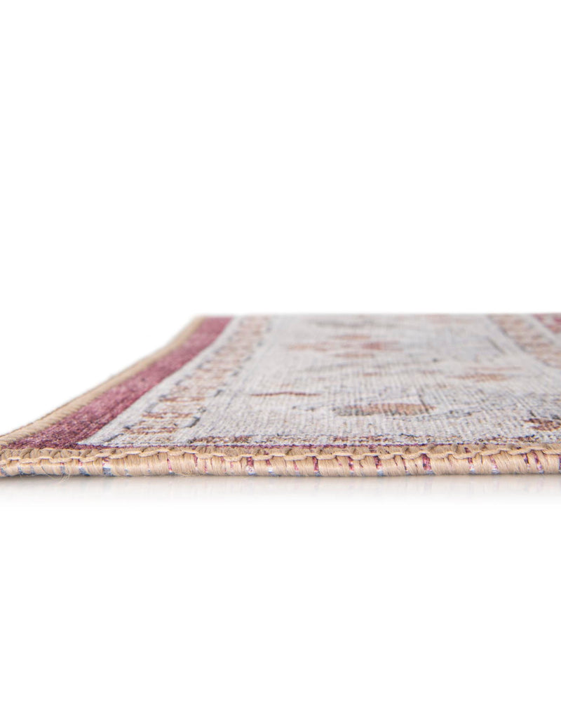 Heritage Elegance Collection Area Rug -  Forbidden Rectangle Burgundy Red  lifestyle 19