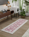 Heritage Elegance Collection Area Rug -  Forbidden Runner Burgundy Red  lifestyle 66