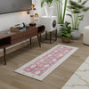 Heritage Elegance Collection Area Rug -  Forbidden Runner Burgundy Red  lifestyle 163