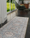 Heritage Elegance Collection Area Rug -  Neuschwanstein Runner Soft Green  lifestyle 116