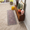 Heritage Elegance Collection Area Rug -  Neuschwanstein Runner Antique Rose Pink  lifestyle 148