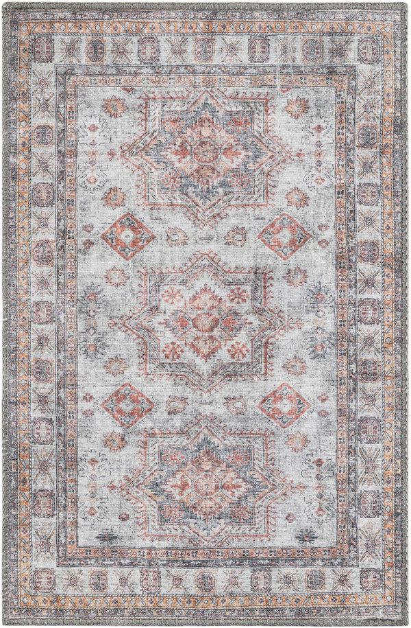 Heritage Elegance Collection Area Rug -  Neuschwanstein Rectangle Ivory  lifestyle 3