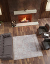 Heritage Elegance Collection Area Rug -  Neuschwanstein Square Ivory  lifestyle 92