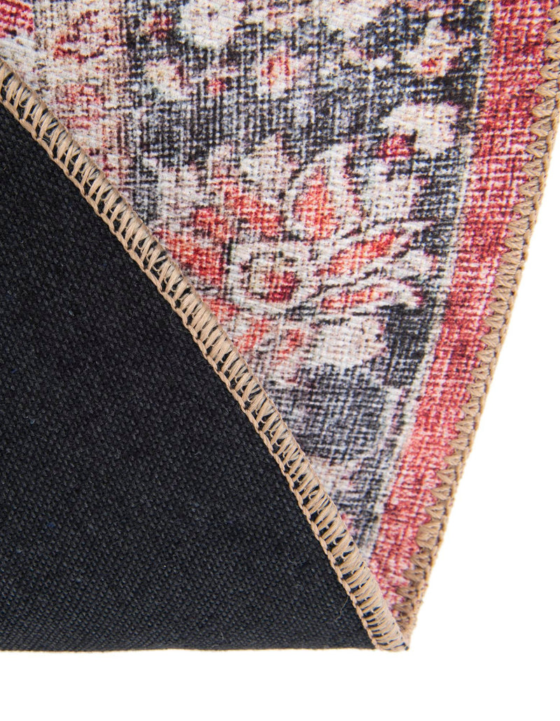 Heritage Elegance Collection Area Rug -  Gatchina Round Vintage Red  lifestyle 58