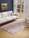 Heritage Elegance Collection Area Rug -  Gatchina Rectangle Vintage Red  lifestyle 3