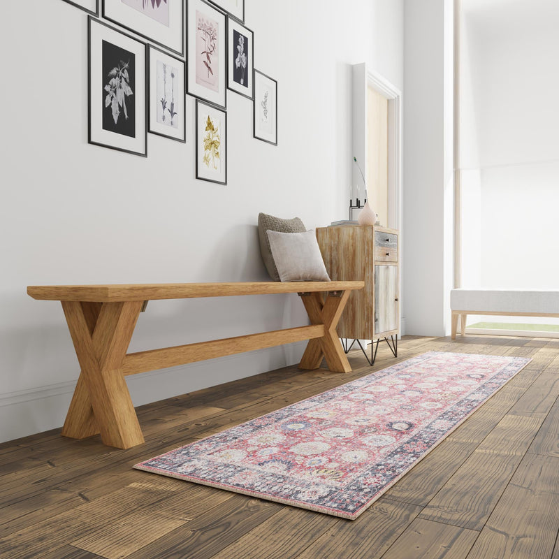 Heritage Elegance Collection Area Rug -  Gatchina Runner Vintage Red  lifestyle 84