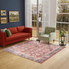 Heritage Elegance Collection Area Rug -  Gatchina Square Vintage Red  lifestyle 86