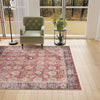 Heritage Elegance Collection Area Rug -  Gatchina Square Vintage Red  lifestyle 89