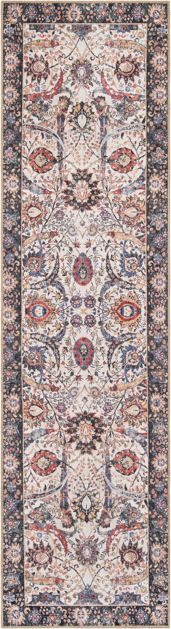 Heritage Elegance Collection Area Rug -  Topkapi Runner Ivory  lifestyle 69