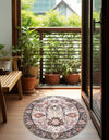 Heritage Elegance Collection Area Rug -  Topkapi Oval Ivory  lifestyle 85