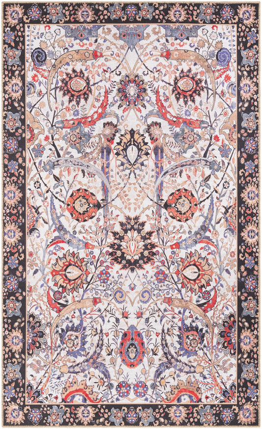 Heritage Elegance Collection Area Rug -  Topkapi Rectangle Ivory Main
