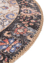 Heritage Elegance Collection Area Rug -  Topkapi Round Ivory  lifestyle 119