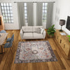 Heritage Elegance Collection Area Rug -  Topkapi Square Ivory  lifestyle 165