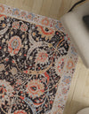 Heritage Elegance Collection Area Rug -  Topkapi Rectangle Black  lifestyle 17