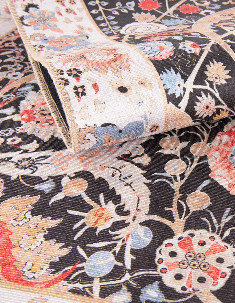 Heritage Elegance Collection Area Rug -  Topkapi Rectangle Black  lifestyle 22