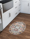 Heritage Elegance Collection Area Rug -  Topkapi Oval Vintage Green  lifestyle 142