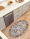 Heritage Elegance Collection Area Rug -  Topkapi Oval Vintage Green  lifestyle 150