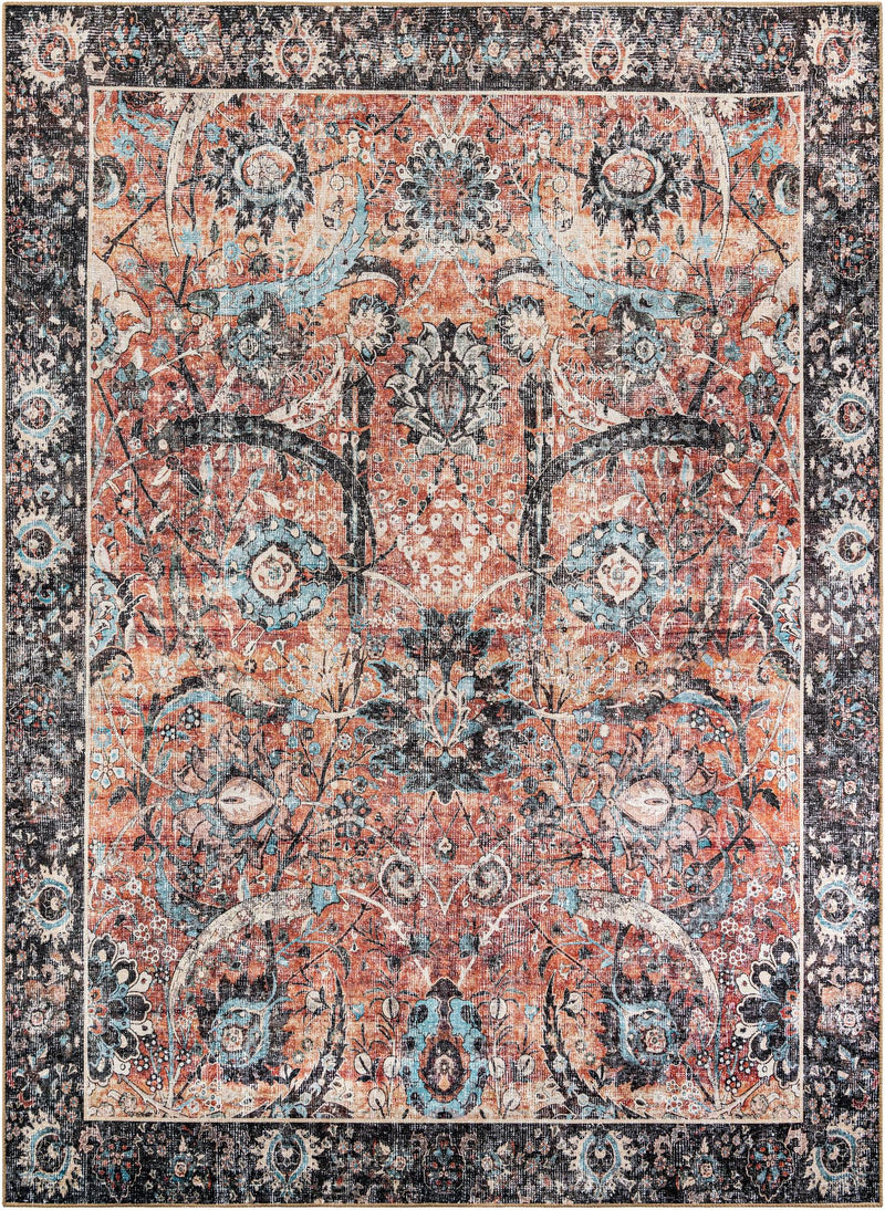 Heritage Elegance Collection Area Rug -  Topkapi Rectangle Vintage Rust Red  lifestyle 5
