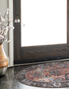 Heritage Elegance Collection Area Rug -  Topkapi Oval Vintage Rust Red  lifestyle 131
