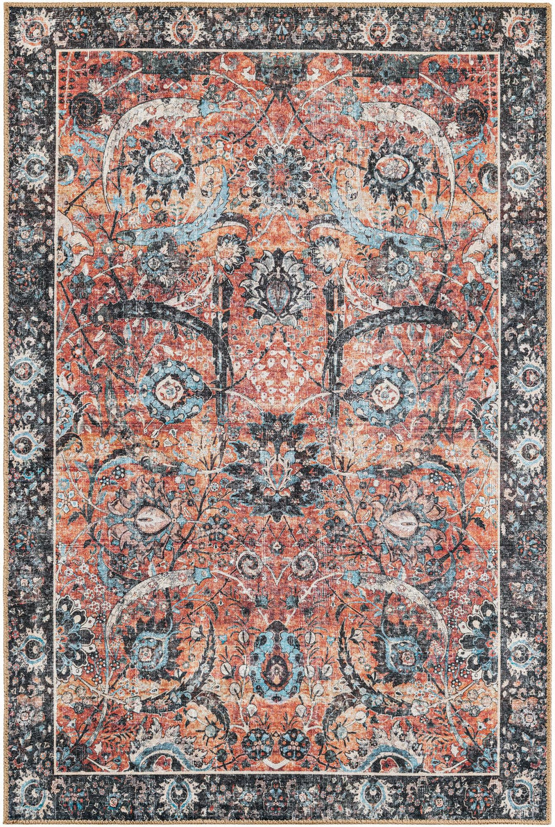 Heritage Elegance Collection Area Rug -  Topkapi Rectangle Vintage Rust Red  lifestyle 4