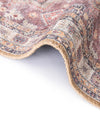 Heritage Elegance Collection Area Rug -  Neuschwanstein Rectangle Antique Rose Pink  lifestyle 37