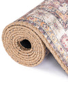 Heritage Elegance Collection Area Rug -  Neuschwanstein Rectangle Antique Rose Pink  lifestyle 45