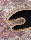 Heritage Elegance Collection Area Rug -  Neuschwanstein Rectangle Antique Rose Pink  lifestyle 49