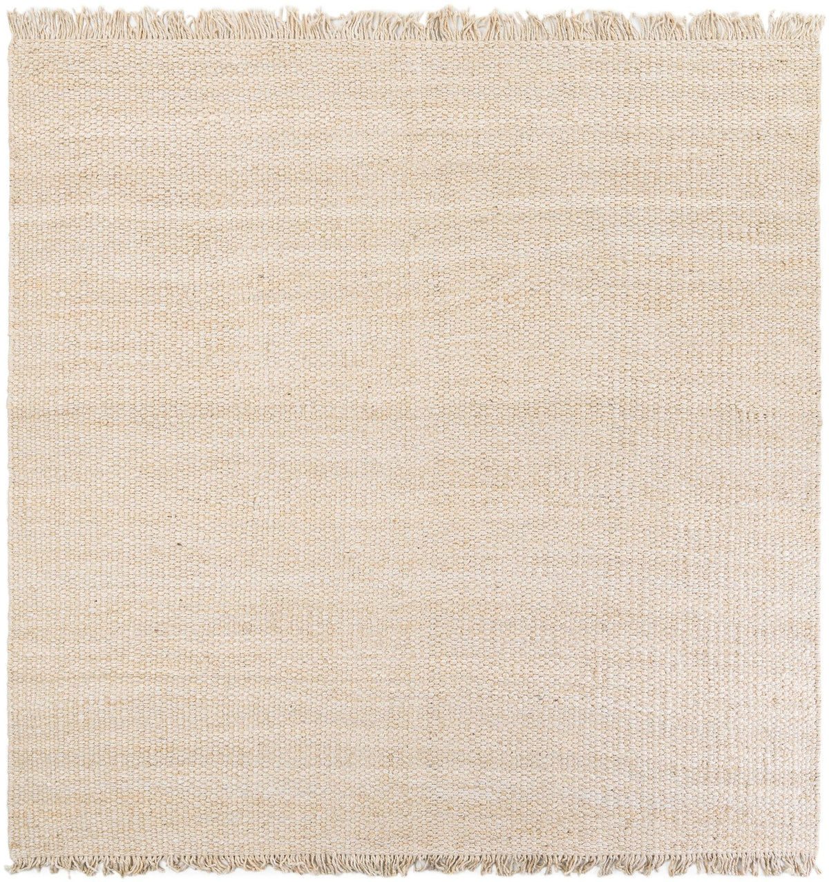 Coastal Weave Jute Collection Area Rug - Seashore Square Ivory  lifestyle 66