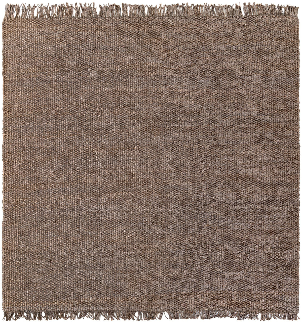 Savannah Jute Collection Area Rug - Seashore Square Gray  lifestyle 72