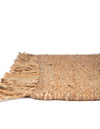 Coastal Weave Jute Collection Area Rug - Seashore Rectangle Natural  lifestyle 56