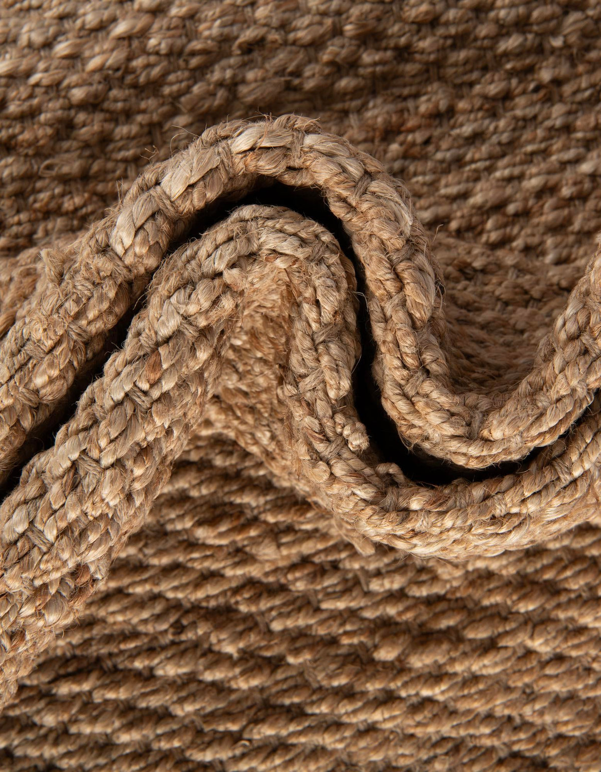 Coastal Weave Jute Collection Area Rug - Seashore Rectangle Natural  lifestyle 57