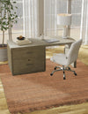 Coastal Weave Jute Collection Area Rug - Seashore Square Natural  lifestyle 87