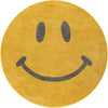Wonder Tykes Collection Area Rug -  Zest Round Yellow  lifestyle 2