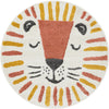 Wonder Tykes Collection Area Rug -  Mirage Round Ivory  lifestyle 2