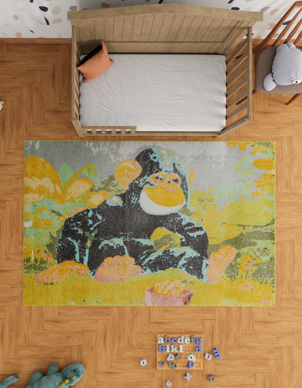 Playful Patterns Collection Area Rug -  Dynamo Rectangle Multi  lifestyle 15