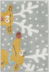 Playful Patterns Collection Area Rug -  Mystic Rectangle Gray Main