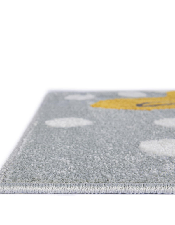 Playful Patterns Collection Area Rug -  Mystic Rectangle Gray  lifestyle 7