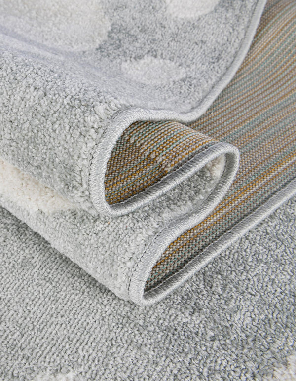 Playful Patterns Collection Area Rug -  Mystic Rectangle Gray  lifestyle 13