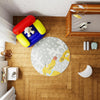 Playful Patterns Collection Area Rug -  Mystic Round Gray  lifestyle 56