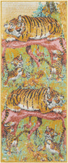 Playful Patterns Collection Area Rug -  Groove Runner Multi  lifestyle 21